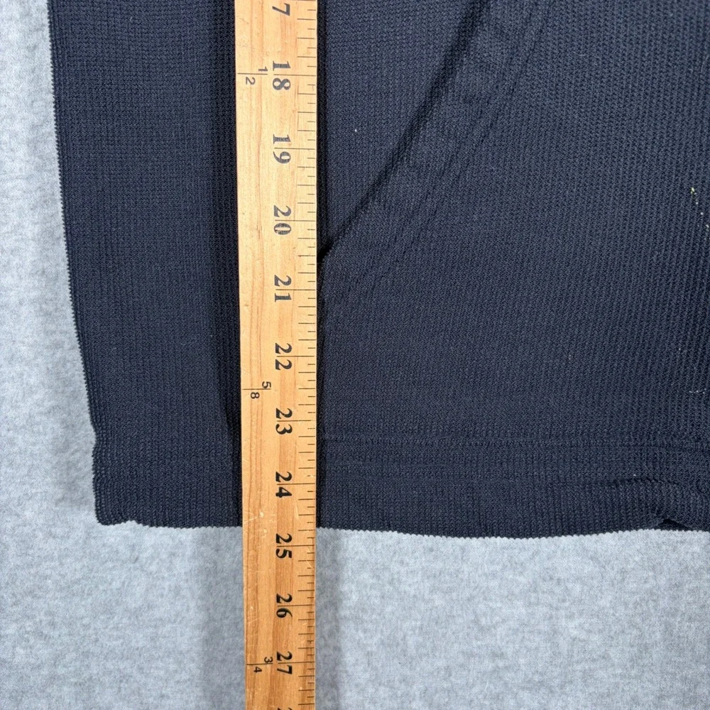 Carhartt V28 NVY Fleece Lined Vest Mens Medium Navy Blue Full Zip Workwear